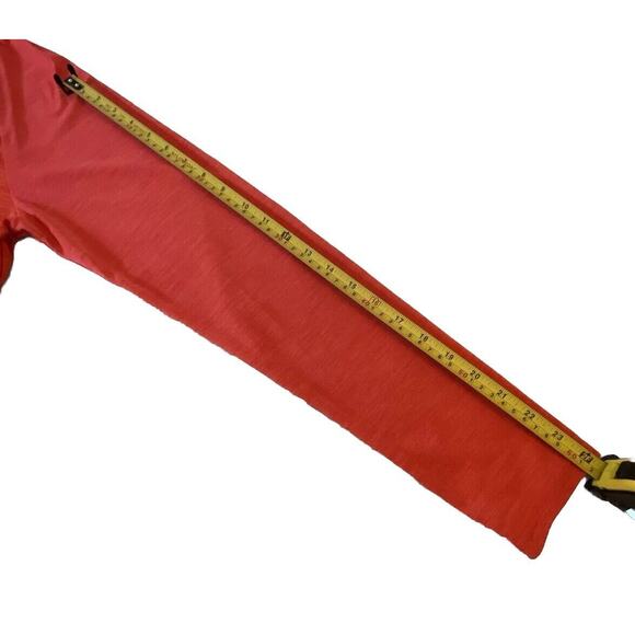 Under Armour Mens Loose Fit Red Long Sleeve Tech 1/2 Zip Pullover Shirt Medium - Picture 7 of 16